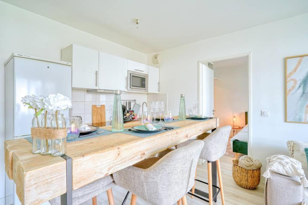 Apartament T2 Luxe Proche Paris Terrasse Parking Prive Vitry-sur-Seine Zewnętrze zdjęcie