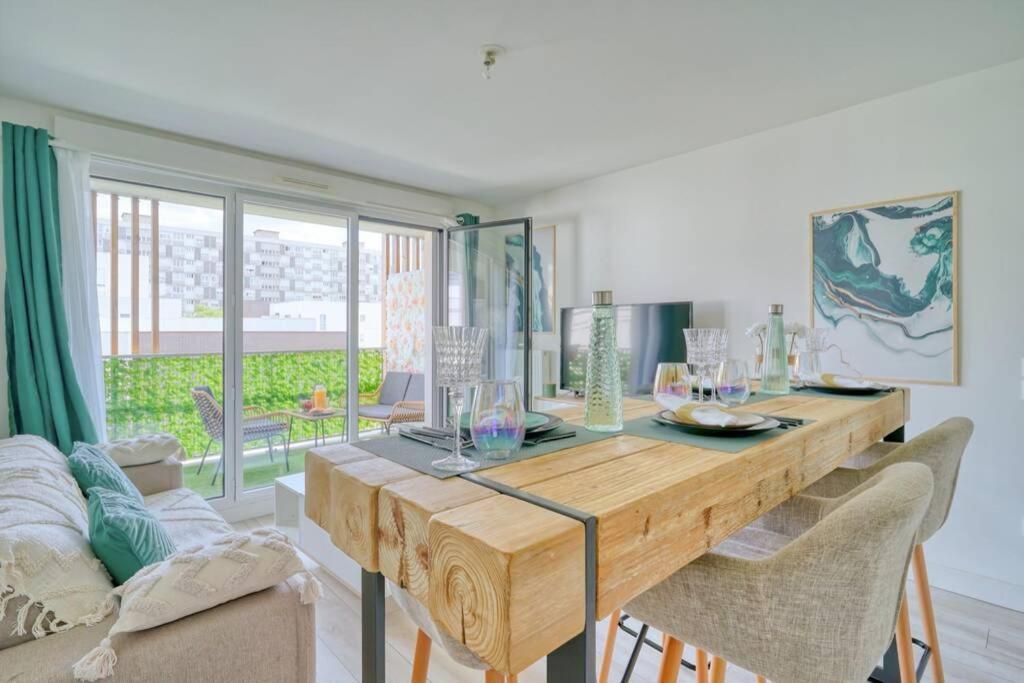 Apartament T2 Luxe Proche Paris Terrasse Parking Prive Vitry-sur-Seine Zewnętrze zdjęcie