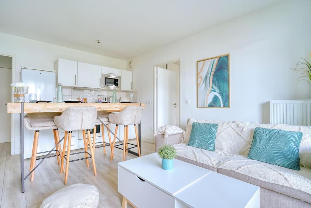 Apartament T2 Luxe Proche Paris Terrasse Parking Prive Vitry-sur-Seine Zewnętrze zdjęcie